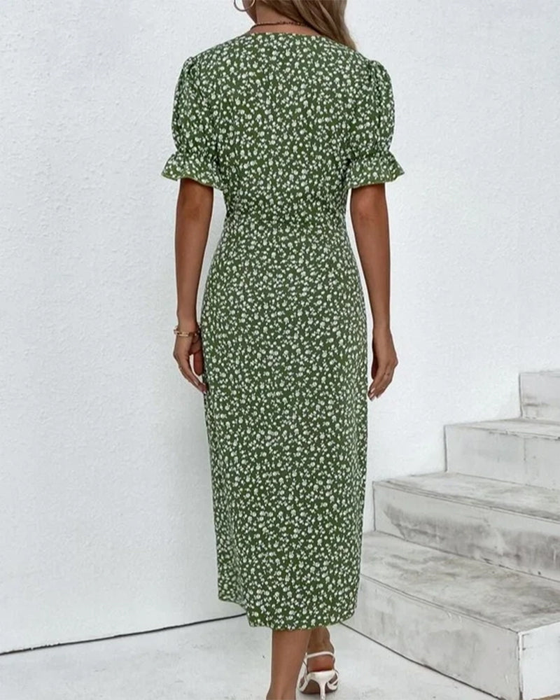 Sophie Floral Midi Dress