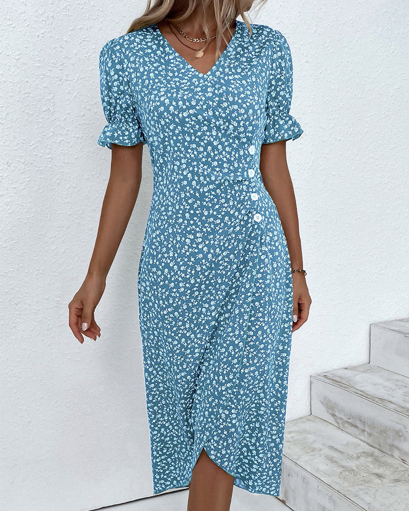 Sophie Floral Midi Dress