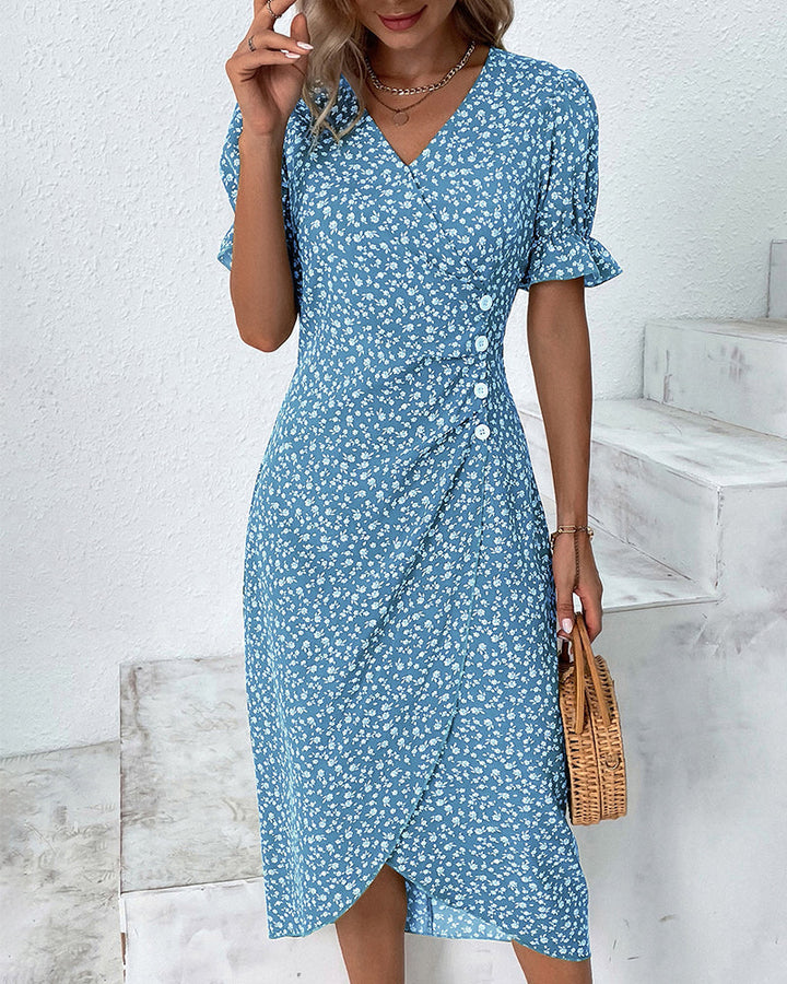 Sophie Floral Midi Dress