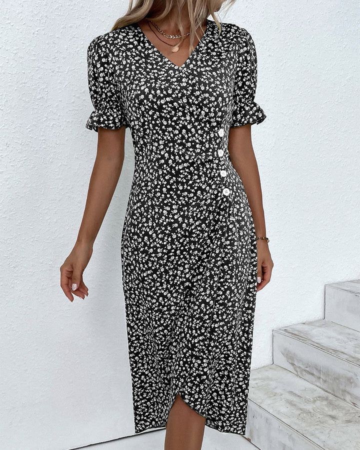 Sophie Floral Midi Dress