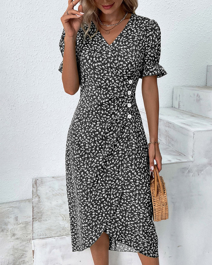 Sophie Floral Midi Dress