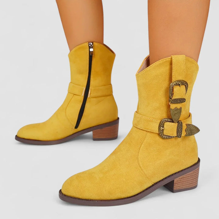 Frankie Orthopedic Western Boots