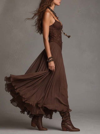 Natalia Panelled Maxi Dress