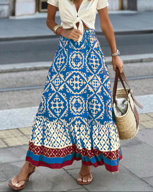 Sierra Boho Maxi Skirt