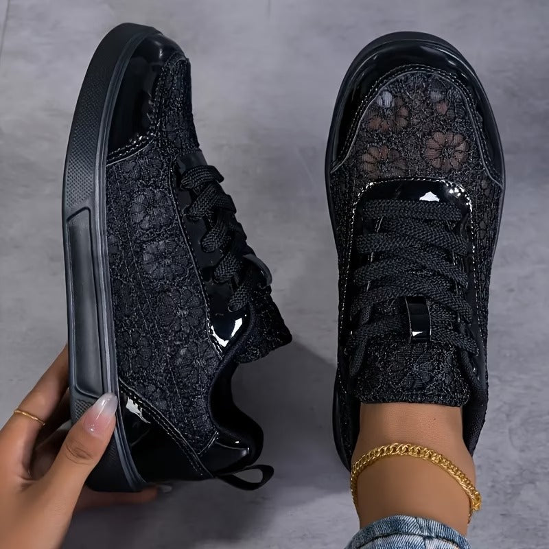 Verity Elegant Lace Sneakers