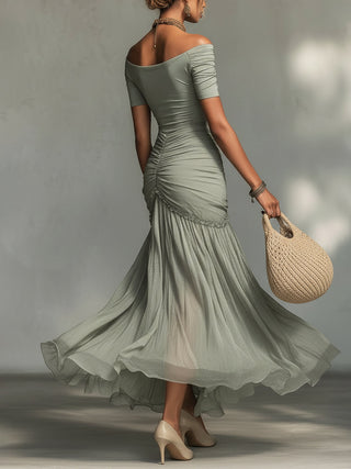 Clara Off-Shoulder Maxi Dress