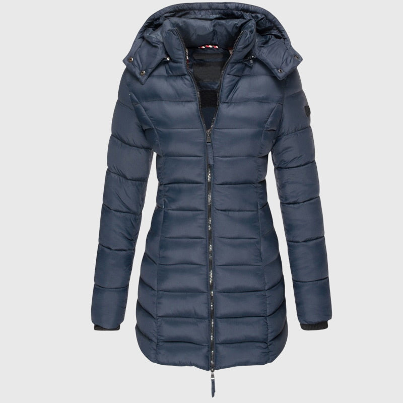 Elise Longline Hooded Jacket