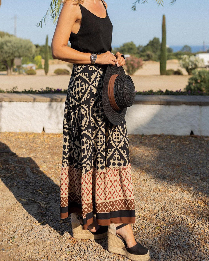 Sierra Boho Maxi Skirt