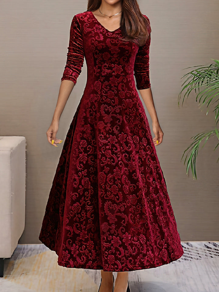 Denise V-Neck Party Dress