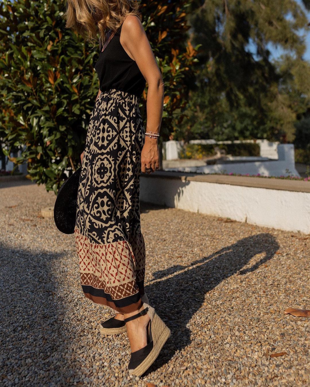 Sierra Boho Maxi Skirt