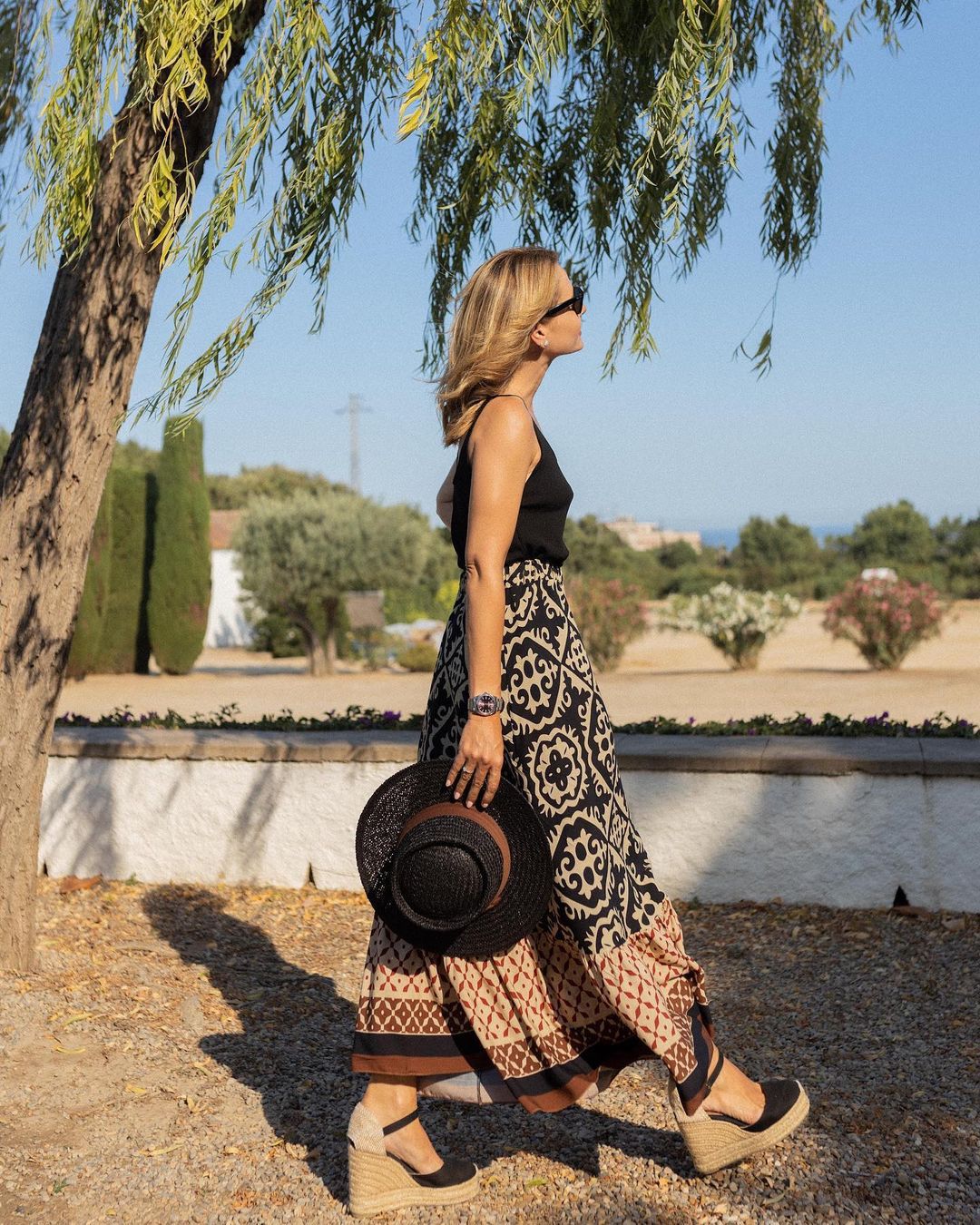 Sierra Boho Maxi Skirt