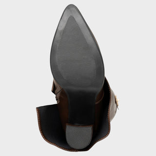 Suri Leather-Look Wide Shaft Boots