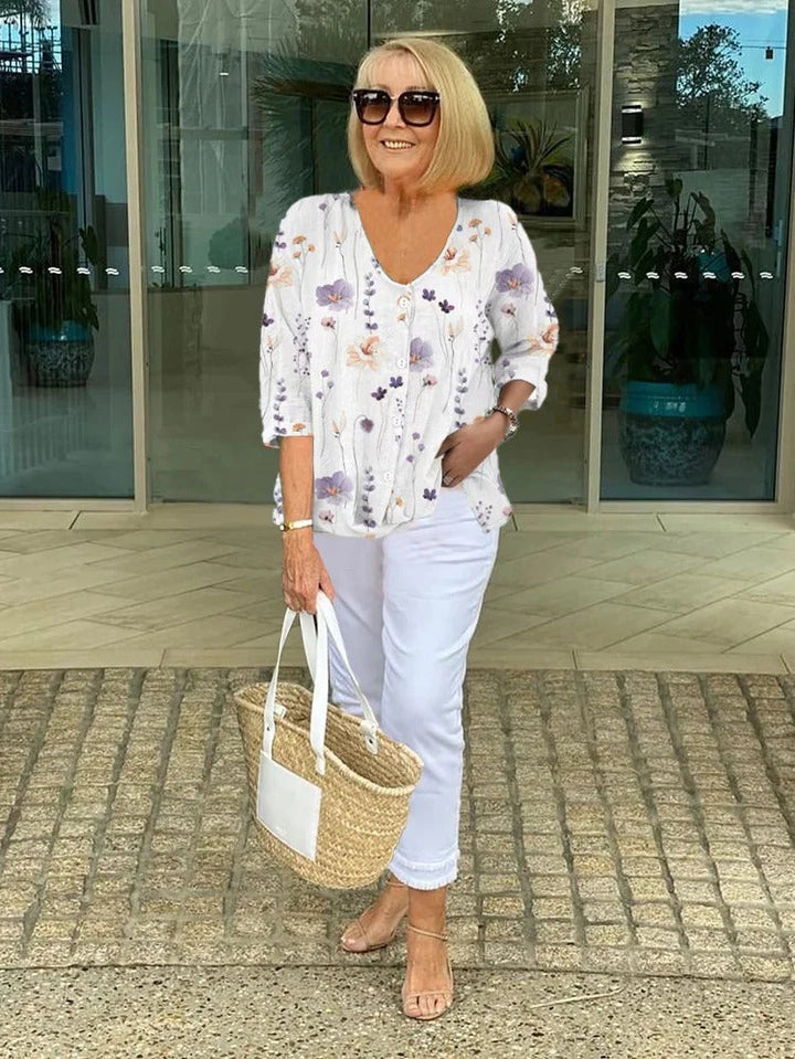 Marloes Floral Elegant Blouse