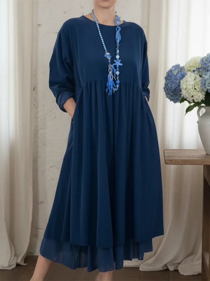 Melvaria Relaxed Midi Dress
