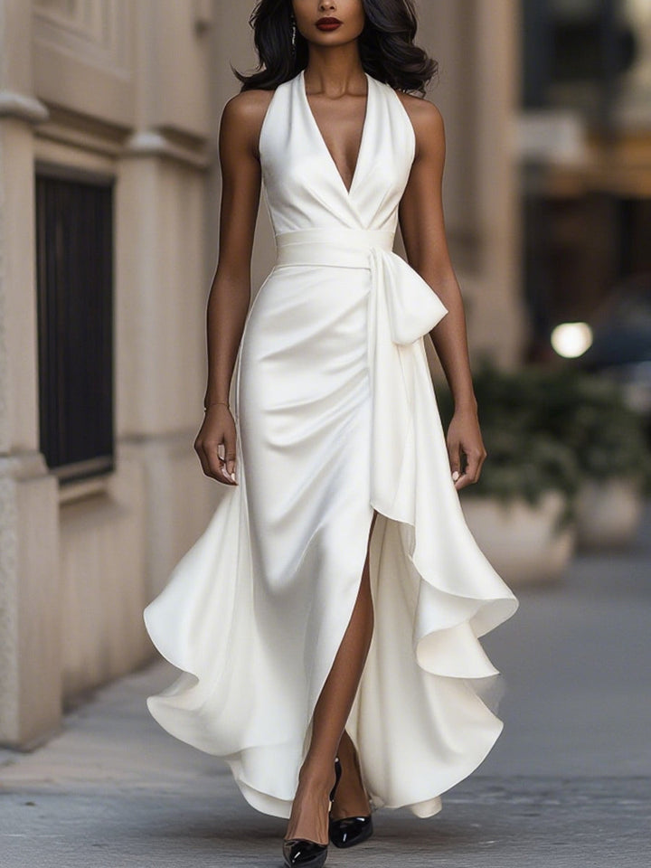 Delacroix Draped Waist Dress