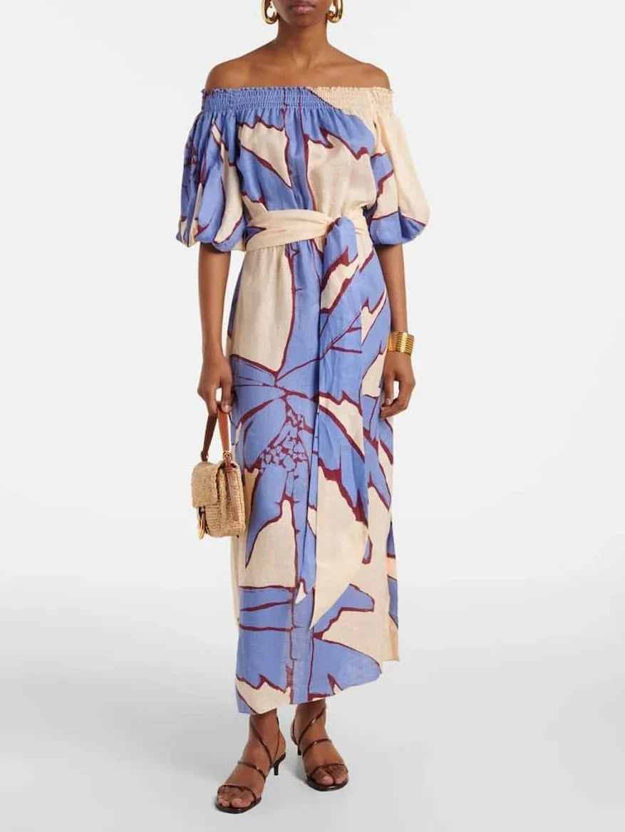 Georgette Casual Maxi Dress
