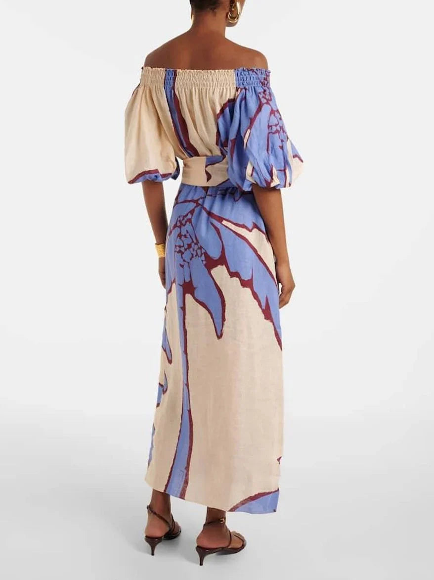 Georgette Casual Maxi Dress