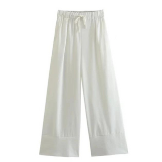 Chloe Crossover Halter Top & Wide-Leg Pants Set - Sienna & Stella, view 28