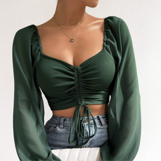 Serafina Gathered Top