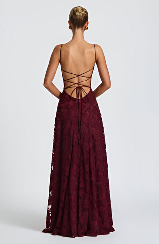 Francisa Corset Maxi Dress