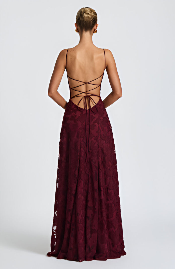 Francisa Corset Maxi Dress