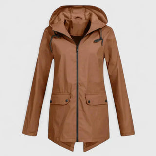 Vanyssiah Hooded Shower-Resistant Jacket