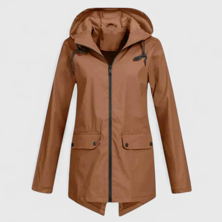 Vanyssiah Hooded Shower-Resistant Jacket