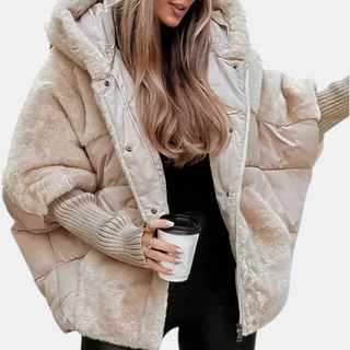 Juno Oversized Patchwork Puffer Jacket