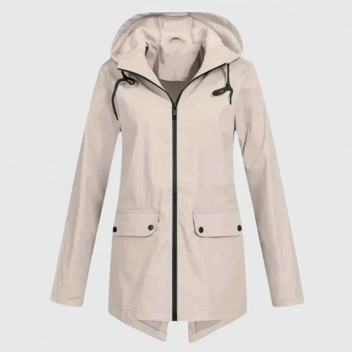 Vanyssiah Hooded Shower-Resistant Jacket