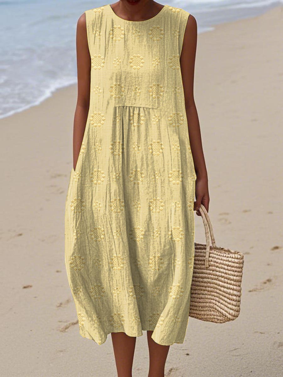 Aikaterini Elegant Sleeveless Dress