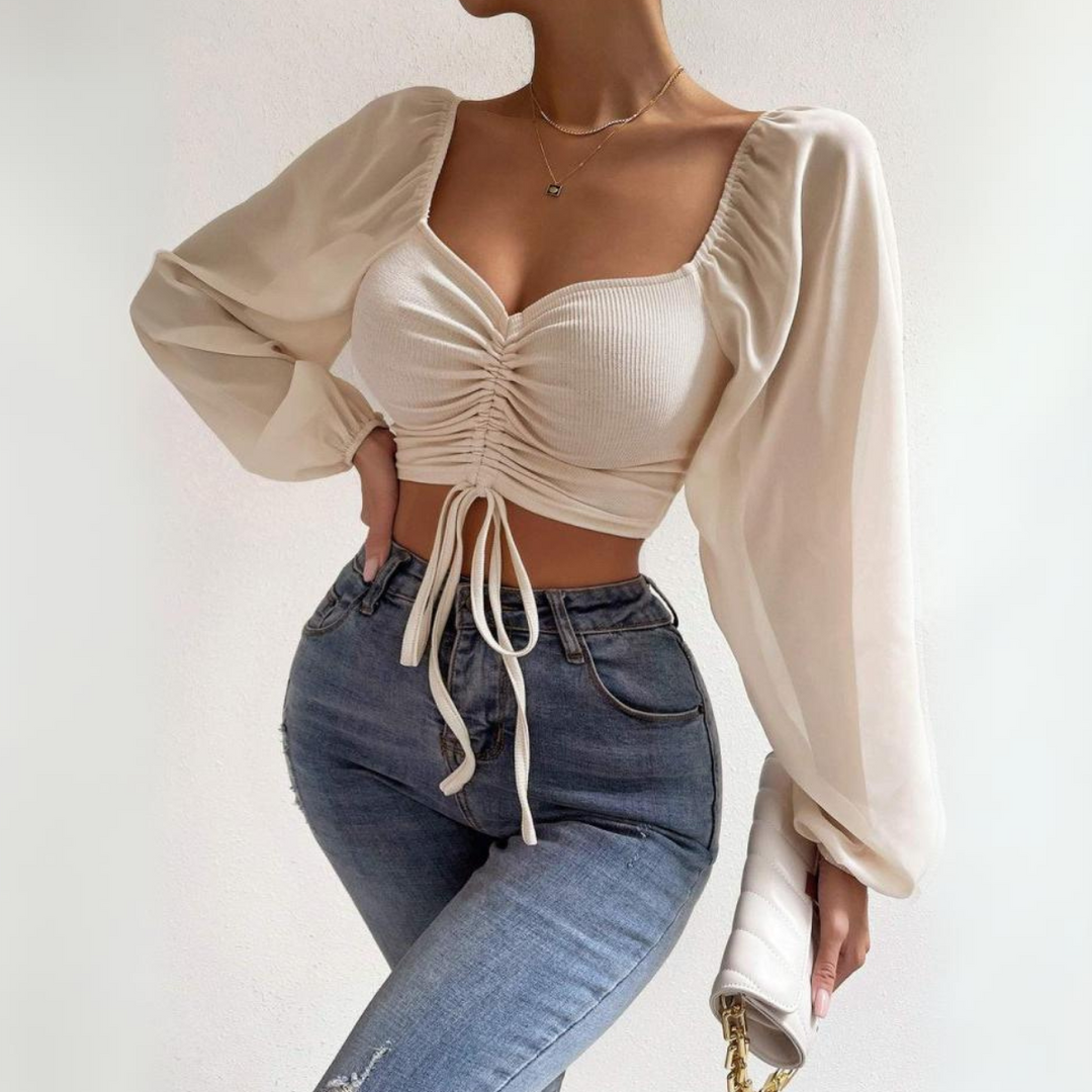 Serafina Gathered Top