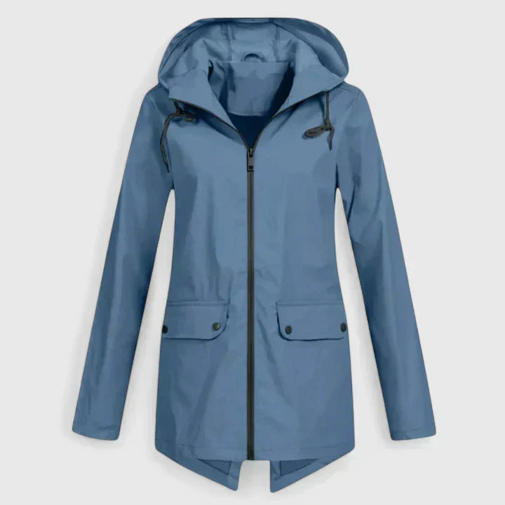 Vanyssiah Hooded Shower-Resistant Jacket