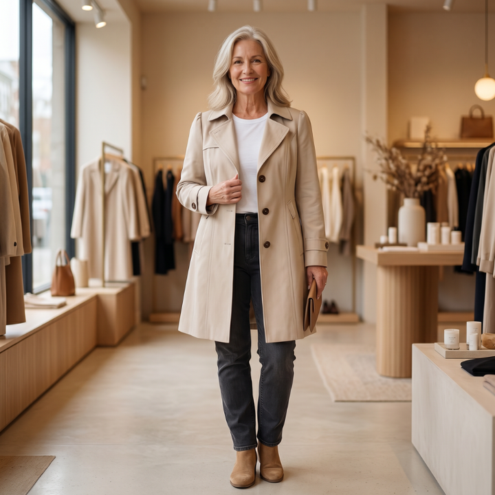 Olivia Vintage Cut Coat
