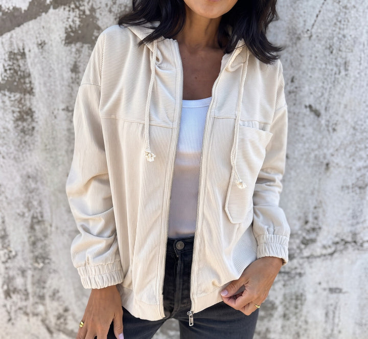 Lily Relaxed Zip-Up Jacket