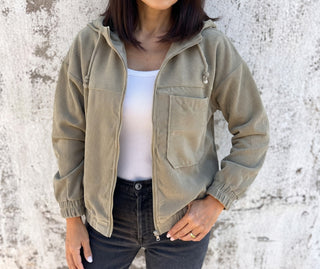 Lily Relaxed Zip-Up Jacket