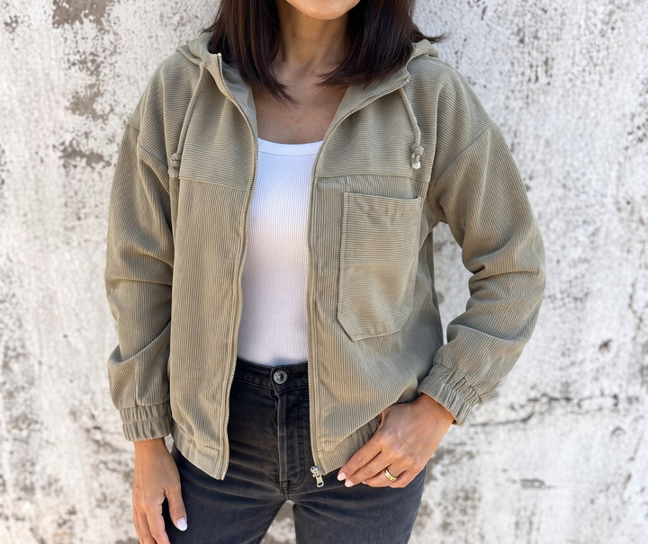Lily Relaxed Zip-Up Jacket
