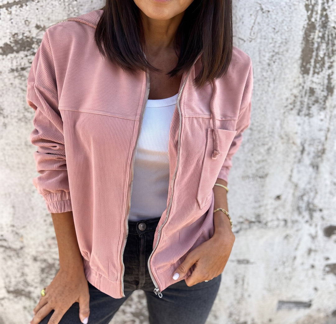 Lily Relaxed Zip-Up Jacket