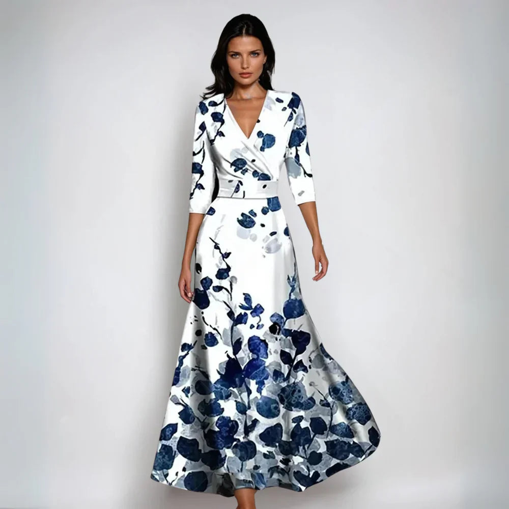 Emily Floral Wrap Dress
