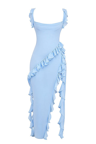 Dalia Ruffled Maxi Dress