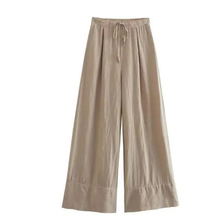 Chloe Crossover Halter Top & Wide-Leg Pants Set - Sienna & Stella, view 23