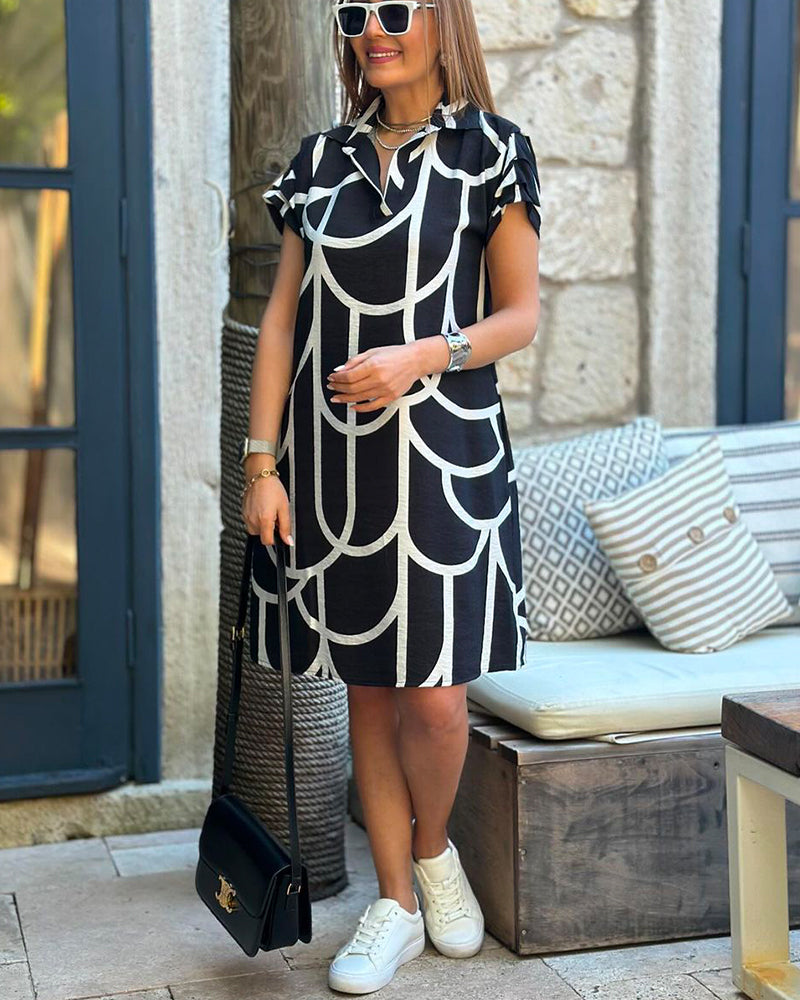 Helmi Short Sleeve Midi Dress