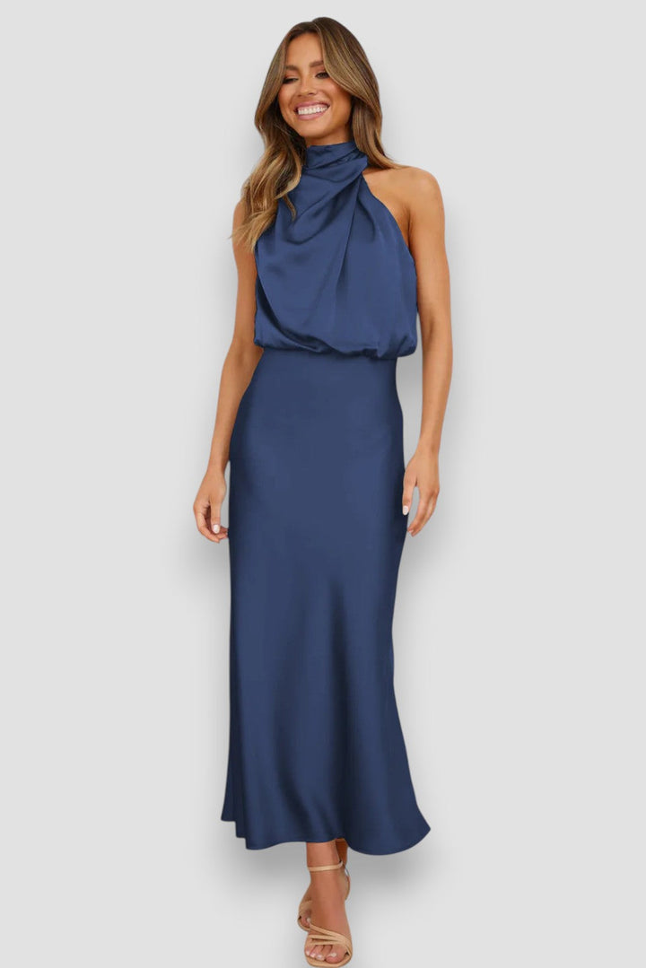 Carlina Halter Summer Dress
