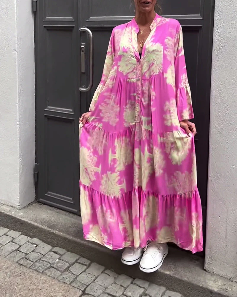 Hilma Ruffled Elegance Dress