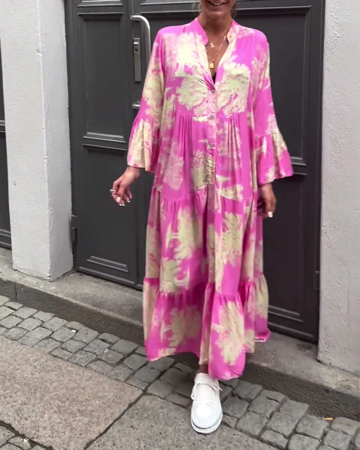 Hilma Ruffled Elegance Dress