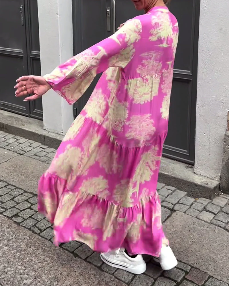 Hilma Ruffled Elegance Dress