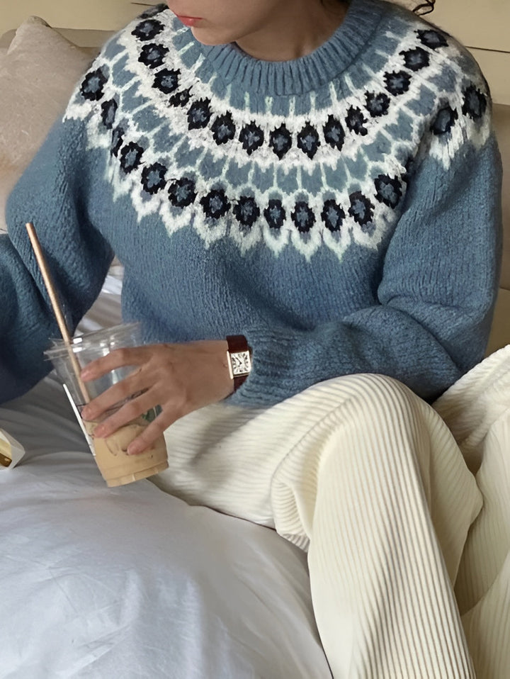 Maud Jacquard Sweater