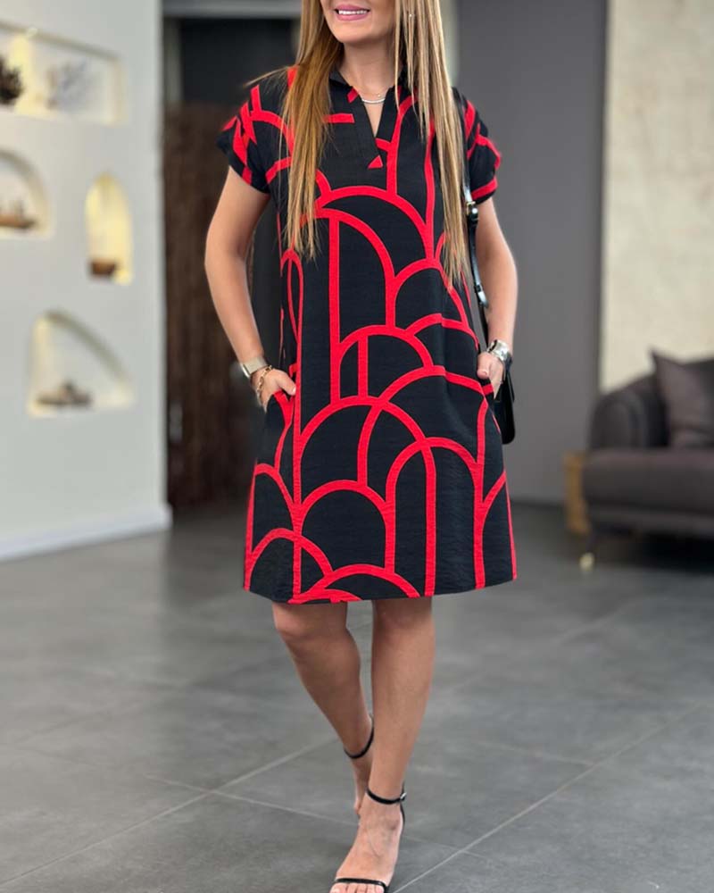 Helmi Short Sleeve Midi Dress