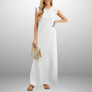 Emma Flowing Wrinkle-Free Maxi Dress