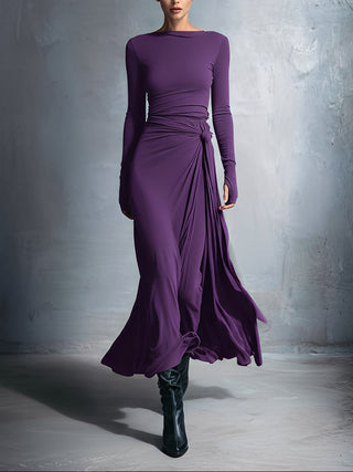 Nerissa Side Knot Maxi Dress