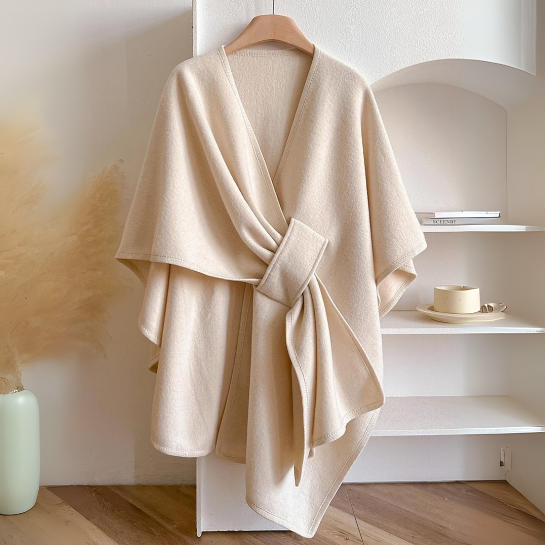 Alu Draped Shawl Wrap